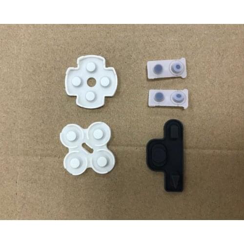 100pcs/lot made in china for ps3 game controller conductive rubber button set