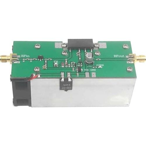 433MHZ 350-480MHZ 13W UHF RF Radio Power Amplifier AMP DMR heatsink Assembled Board A9-017