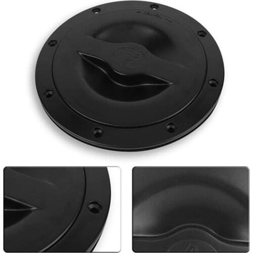 6 Inch Kayak Durable Marine Deck Plate ABS Easy Install Hatch With Bag Screws Red Cover Boat Accessories Round E4F3