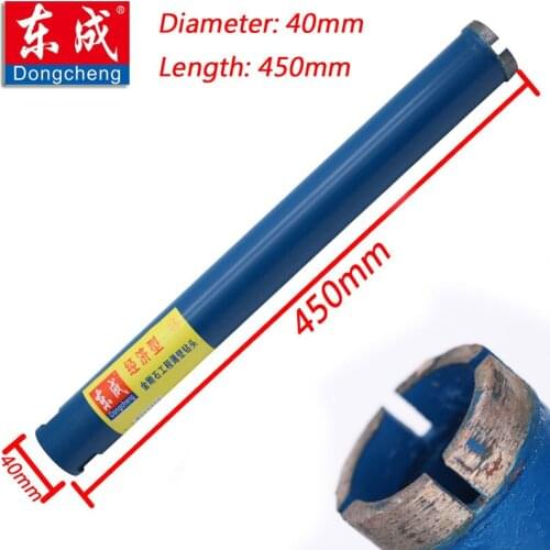 40 x 450mm Diamond Drill Bit With Wet, Diameter: 40mm, Length: 450mm. Diamond Core Bit For Wall, Concrete, Bridge Drill Hole