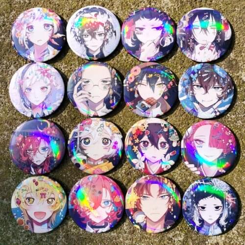 Anime Pin Bungo Stray Dogs Atsushi Chuya Brooch Cosplay Badges Accessories Decoration Badge Christmas Xmas Gift