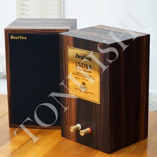 BestVox true color LS3/5A fever 5 inch passive bookshelf speaker classic HiFi legend 15 European version LS35A, power: 30W