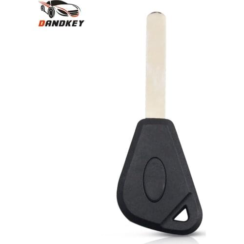 Dandkey 10X Transponder blank key case shell for Subaru Outback Legacy 2011-2014 Forester Impreza Chip Car Keys Case Uncut Blade