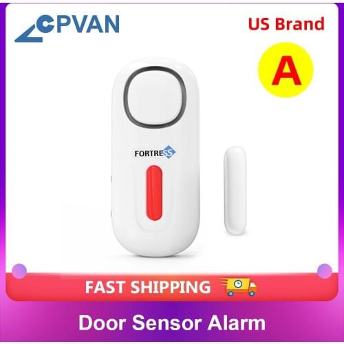 CPVAN 120dB Door/Window Alarm hpme Security Burglar Sensor Alarm Smart Home Garage System With Remote Control
