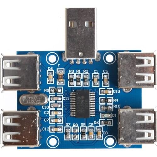 DC 5 V USB Hub USB2.0 Hub 4-Female Hub USB Expansion Board Module