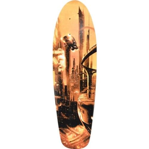 Electric Fish Board Skateboard Deck 7 Layers Maple Board Printing Board Surface Electric Four Wheel Skateboard Surface accessori