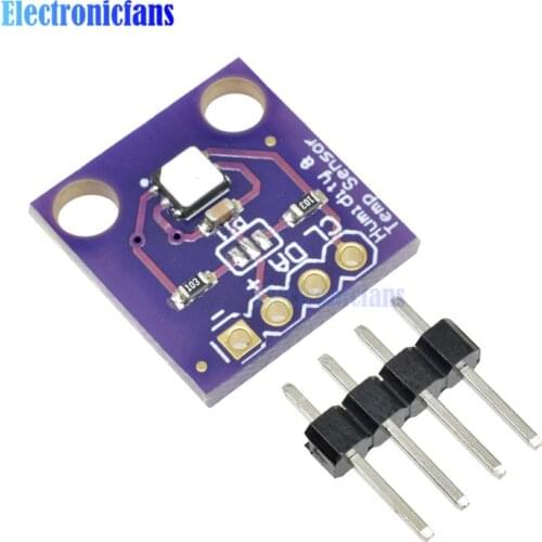 GY-213V-HTU21D Temperature Humidity Sensor I2C Interface Replace SHT21 SI7021 HDC1080 Module High Precision Humidity Sensor