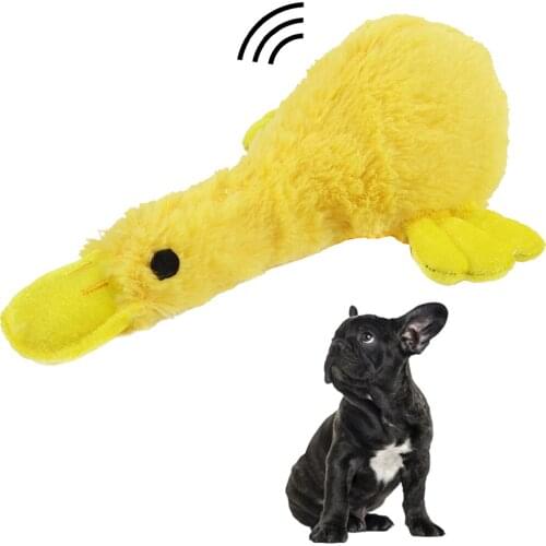 Legendog Pet Dog Cat Plush Squeak Sound Dog Toys Funny Fleece Durability Chew Molar Toy Fit For All Pets Duck Pet Supplies