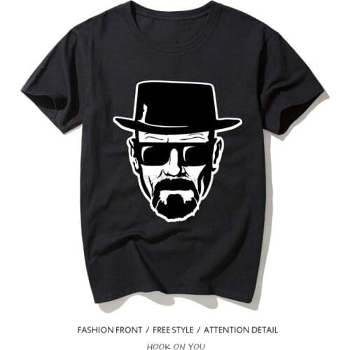 Top quality o neck breaking bad T-Shirt men tshirt short sleeve print T shirt for men