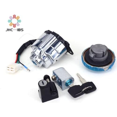 Motorcycle Ignition Switch Fuel Gas Cap Seat Lock Key Set For HONDA Magna 250 VT400 VT750 1998-2003 CA250