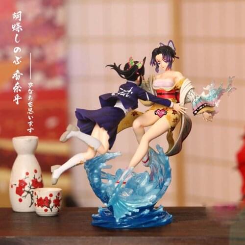 Presale Demon Slayer [Yihong] YOMI Butterfly Double Flying Butterfly Ninja GK Limited Statue