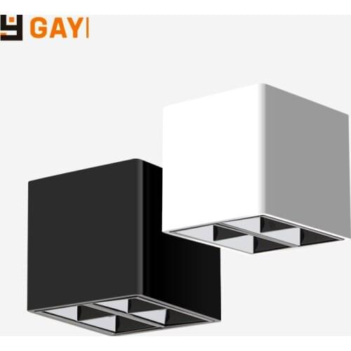 LED Surface Mounted Spotlight 7W Spotlight Surface Mount AC85-265V Modern Style Indoor Downlight Living Room Kitchen Bathroom