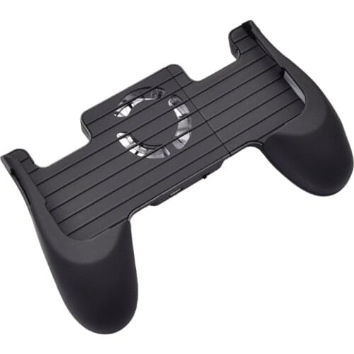 Three-in-one Mobile Phone Cooling Fan Radiator 6 Finger Trigger Cellphone Game Controller Phone Fast Cooling Gamepad T84D