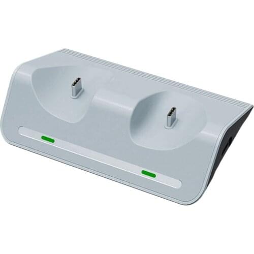 Charging Station for PS5 Dual Controller, Dual USB Type-C Charger Dock for Playstation 5 Joystick Fast Charging Stand