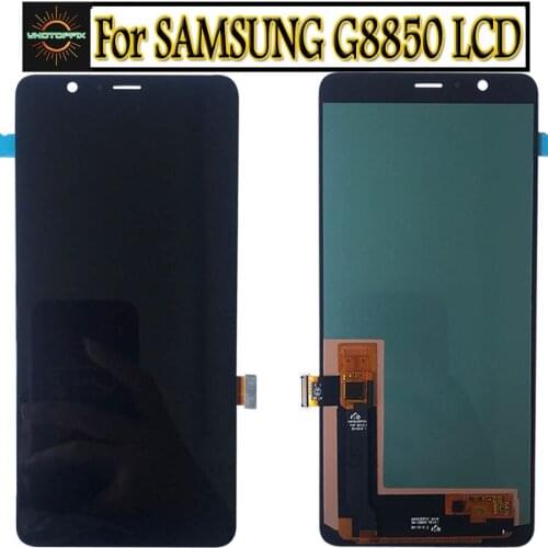 Super AMOLED lcd For Samsung Galaxy A8 Star LCD Display For SAMSUNG G8850 lcd display LCD Screen Touch Digitizer Assembly