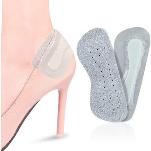 1Pairs Anti-slip Foot Heel Sticker Practical Heel Piece Protector Convenient Cushion Insert Pads Insoles