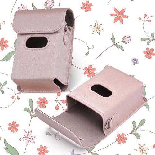 3Colors Waterproof Print Camera Stoarge Bag Wearable Camera Protective Case with Shoulder Strap for Fujifilm Instax Mini Link