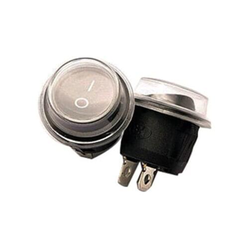 500PCS 20MM Clear Dust Waterproof Cover Cap For Boat Rocker KCD Switch Round FREE SHIPPING