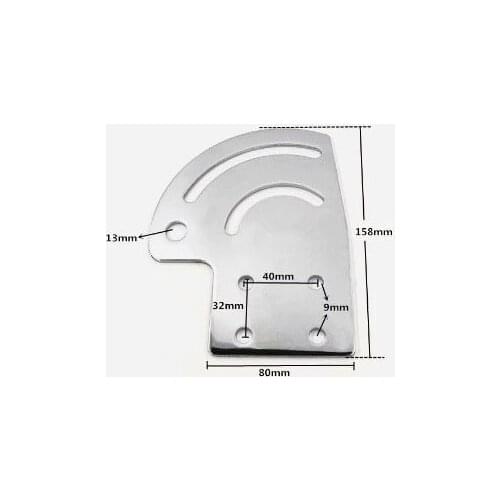Aluminum profile accessories carbon steel connecting plate arbitrary angle adjustment