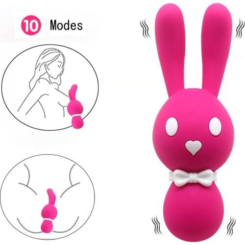 Silicone Vagina Anal Vibrators Waterproof Sex Toy With 10 Modes For Women Couple Clit Nipple Massager Vagina Stimulator sexo