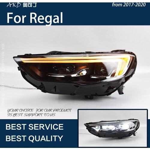 AKD Car Styling For Buick Regal 2017-2020 LED Tail Lamp Rear Fog Lamp Turn Signal Lamp LED Highlight Reversing and Brake Light