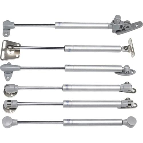 100N/10kg Cabinet Door Hinge Gas Spring Hinges Cupboard Hinges CopperLift Support Gas Hydraulic Spring Kitchen Door Hardware