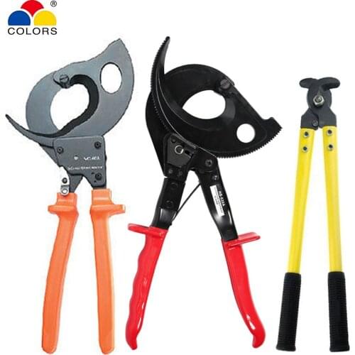 Cable cutting pliers for 500mm2 copper aluminum cables wire manual and automatic cutting pliers electrician hand tools pliers