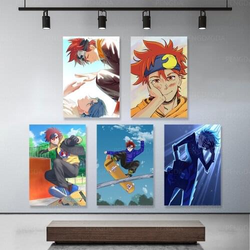 Cartoon SK8 the Infinity Canvas Picture Anime Character Painting Modern Home Room Wall Art Decor HD Prints Modular Posters Frame