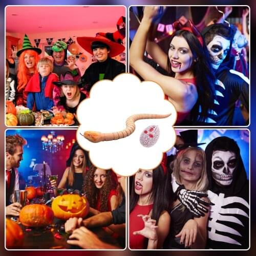 New 16 Inches Realistic Remote Control Rc Snake Toy With Shaped Infrared Contro Terrifying Mischief Kids Toys Funny Novelty Gift