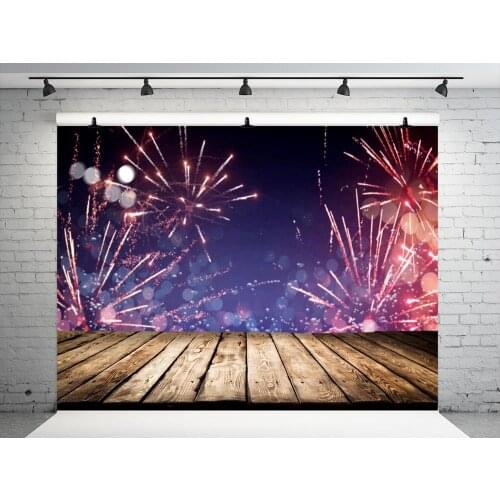 VinylBDS Wood Studio Background Photography Backdrop Firecracker Backgrounds For Photo Studio Cotton Washable Backdrop