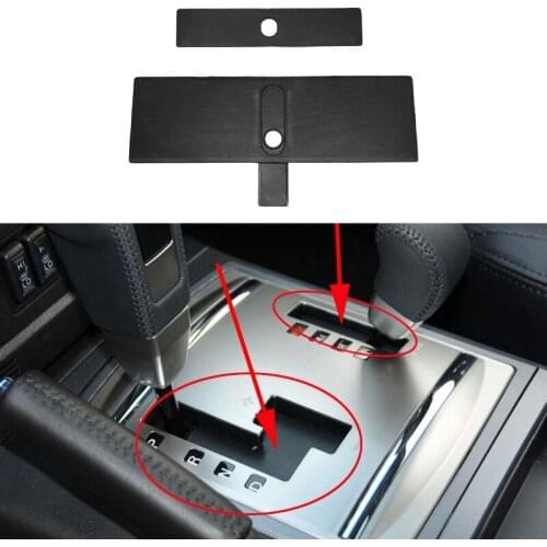 Car Shift Panel Dust Cover Shift Lever Panel Trim Strip for Mitsubishi Pajero V93 V80 V87 V97 Montero V73 V77