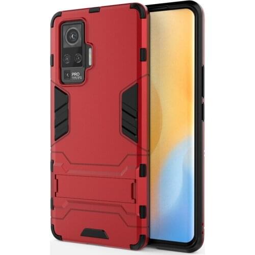 Case For Vivo X50 Pro Case Design Armor Shockproof Hybrid Hard Stand Back Case For Vivo X50 Pro Bumper Cover Case