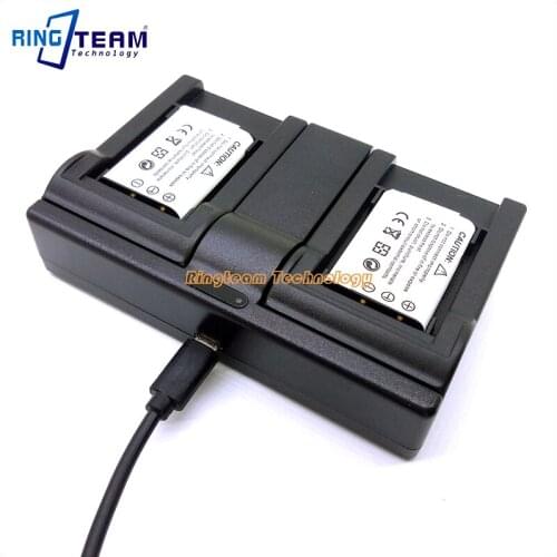 2x EN-EL11 Battery & 1x USB Dual Charger for Nikon Coolpix S550 and S560 Digital Cameras
