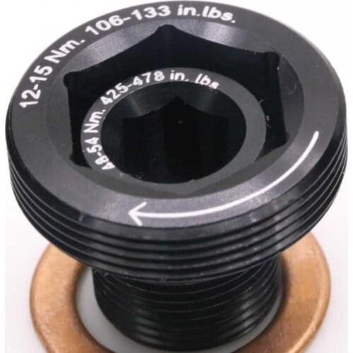 Mountian Bike Bicycle M15 Thread Crank Arm Bolt Screw for Sram X7 X9 X0 XX1 GXP Arm Bolt Screw Thread Crank Arm Accessories