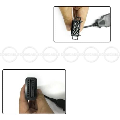 Excavator Truck Diagnostic tool 8 Pin 88890306 vocom diagnostic Cable for volvo Vocom 88890300 auto diaognosis scanner tool