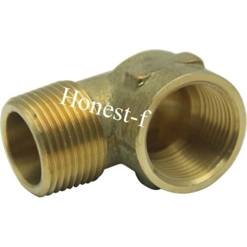 Brass Pipe 90 Deg 3/4" BSP Street Elbow Forged Fitting Fuel Air Boat