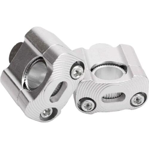 1 Pair Cnc 22Mm 28Mm Off Road Motorcycle Bar Clamps Handlebar Risers Adapter for 7/8 inch 1-1/8 Pit Dirt Motorbike for Ka