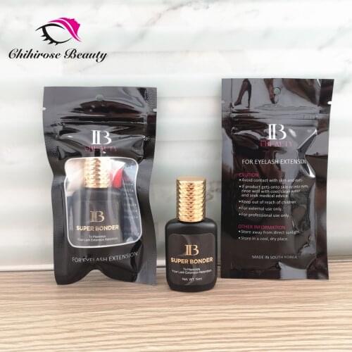 10pcs ib Super Bonder fixing agent Eyelash Extensions Primer Cure adhesive bonding Eyelash grafting transparent curing liquid