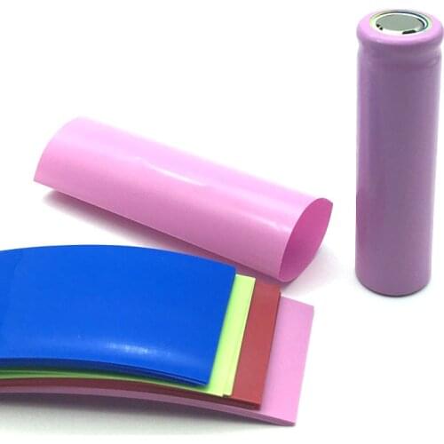 100pcs PVC Heat Shrink Film Tubing Sleeving For 20700/21700 Battery 77mm Batteries Cover Wrap Film