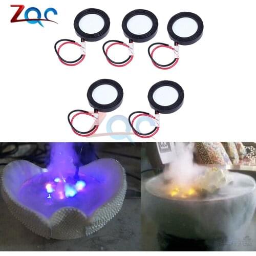 5pcs 25mm Ultrasonic Mist Maker Fogger Ceramic Discs for Humidifier Diffuser Replacement Parts