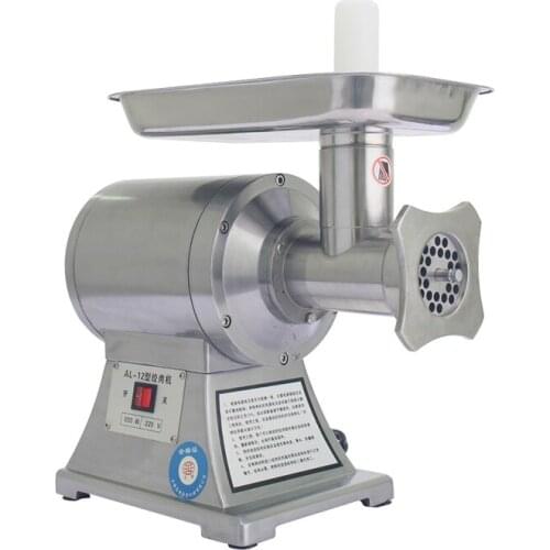 AL-12 stainless steel meat grinder 150kg/h desktop meat grinder Multifunctional electric meat grinder 650W stirs meat