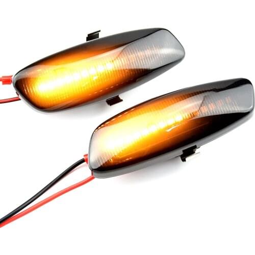 For Citroen C4 Picasso C3 C5 DS4 Peugeot 308 207 3008 5008 LED Car Dynamic Side Marker Signal Lamp Light Signal Light