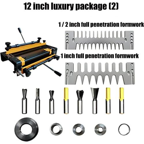 12 Inch 30CM Dovetail Jig Porter Cable Machine Wood Cabinet Woodworking Tool