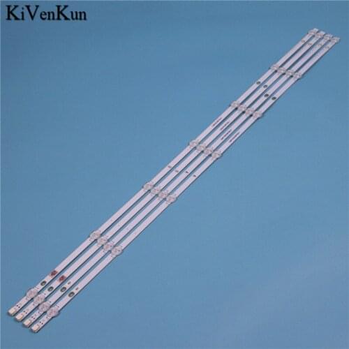 TV LED Backlight Strips For REGAL 43R5900FM LED Bars Kit Bands 17DLB43VLXR1 LB43007 V0_04_38S Ruler VES430UNDL-2D-N01