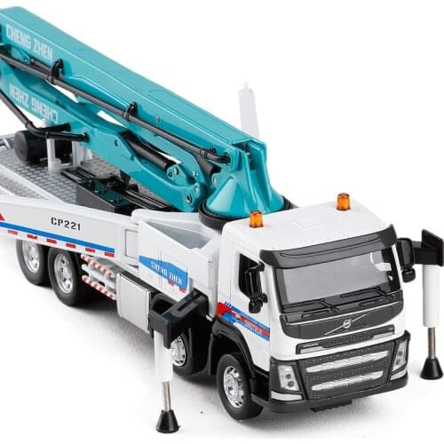 Best selling 1:50 concrete mixing truck alloy model,childrens educational audio and light toy car,free shipping