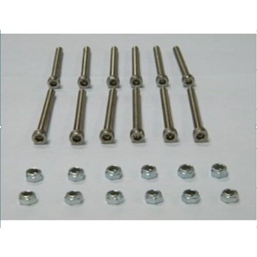A Set of M5 x 60mm Stainless Steel Inner Hex Head Screw 38001