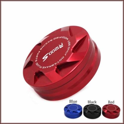 New Style For BMW R1200S R 1200S R1200 2005 2006 2007 Motorcycle Accessories Rear Brake Fluid Reservoir Cover Cap CNC
