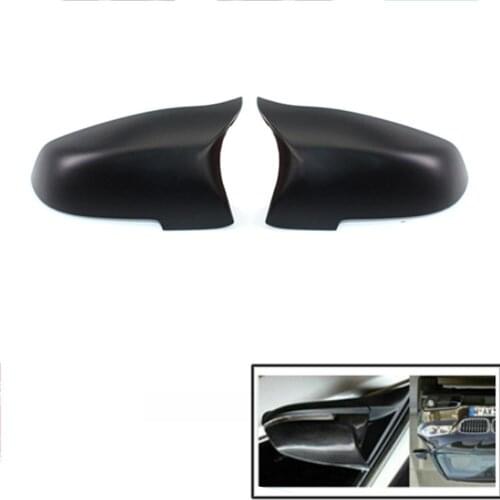 Pair Mirror Covers Left Right Side Rearview Mirror Cover Cap For 5 6 7 Series F10 F18 F11 F06 F07 F12 F13 F01 2014 2015 2016