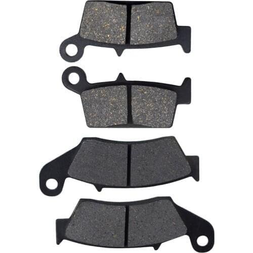 Motorcycle Front Rear Brake Pads for YAMAHA YZ125 YZ250 YZ250F YZ450 YZ450F 03-07 WR250F WR250R 03-15 WR450 WR450F 03-15