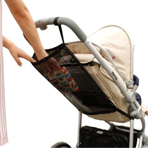 Baby Stroller Net Organizer Children Carts Net Storage Bag Baby Carriage Hanging Bag Nappy Diaper Bag Strollers Accessories